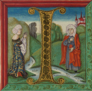 An illustration of Naomi and Ruth, from the book of Ruth (Old Testament)